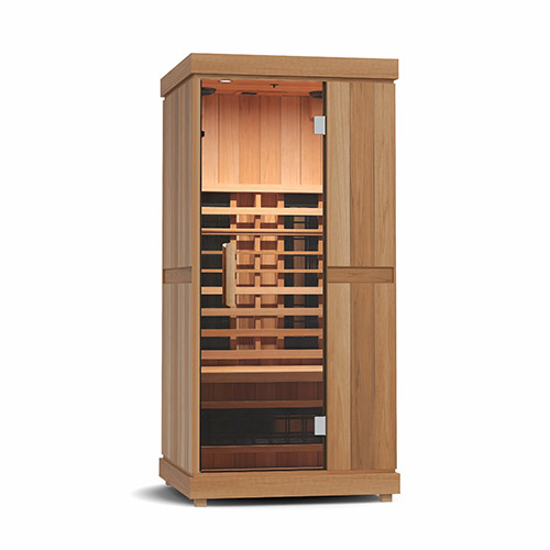 Finnmark FD-1 1-Person Home Infrared Sauna, 38”W x 38”D x 78”H