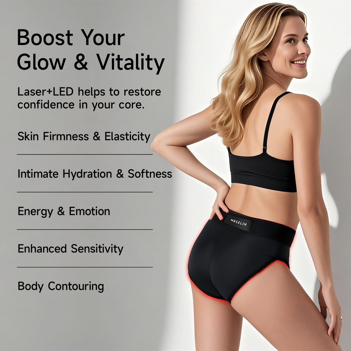 Megelin VitaLux Laser+LED Therapy Wear for Women