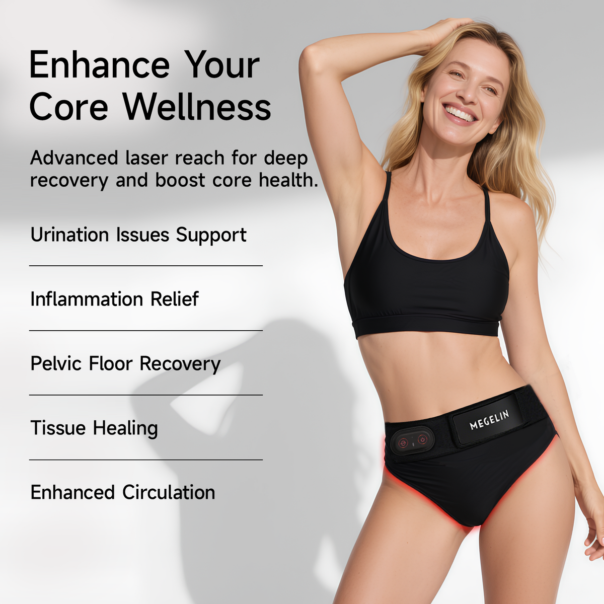 Megelin VitaLux Laser+LED Therapy Wear for Women