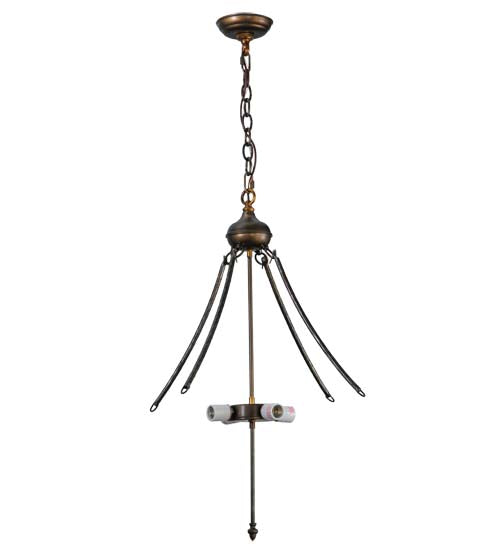 Meyda Lighting 142997 BARK ROD INVERTED HANGER