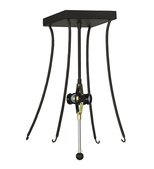 Meyda Lighting 144263 4 ARM SEMI- FLUSH DIRECT MOUNT HARDWARE