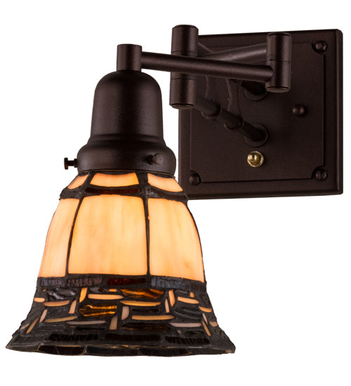 Meyda Lighting 161597 ILONA SWING ARM WALL SCONCE