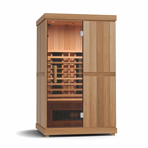 Finnmark FD-2 2-Person Home Infrared Sauna, 48”W x 44”D x 78”H