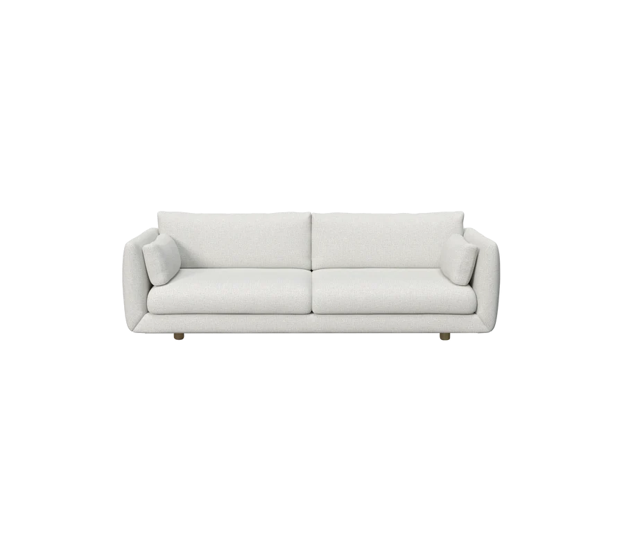 Cane-line Bloom 3-seater sofa w/teak legs