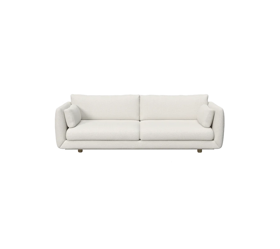 Cane-line Bloom 3-seater sofa w/teak legs