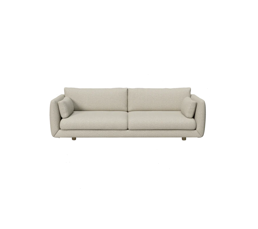 Cane-line Bloom 3-seater sofa w/teak legs