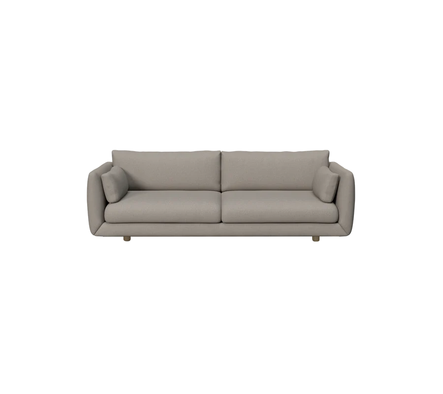 Cane-line Bloom 3-seater sofa w/teak legs