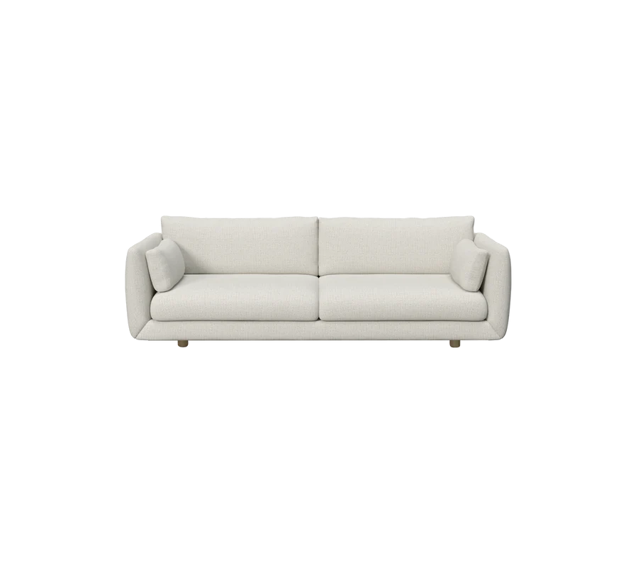 Cane-line Bloom 3-seater sofa w/teak legs
