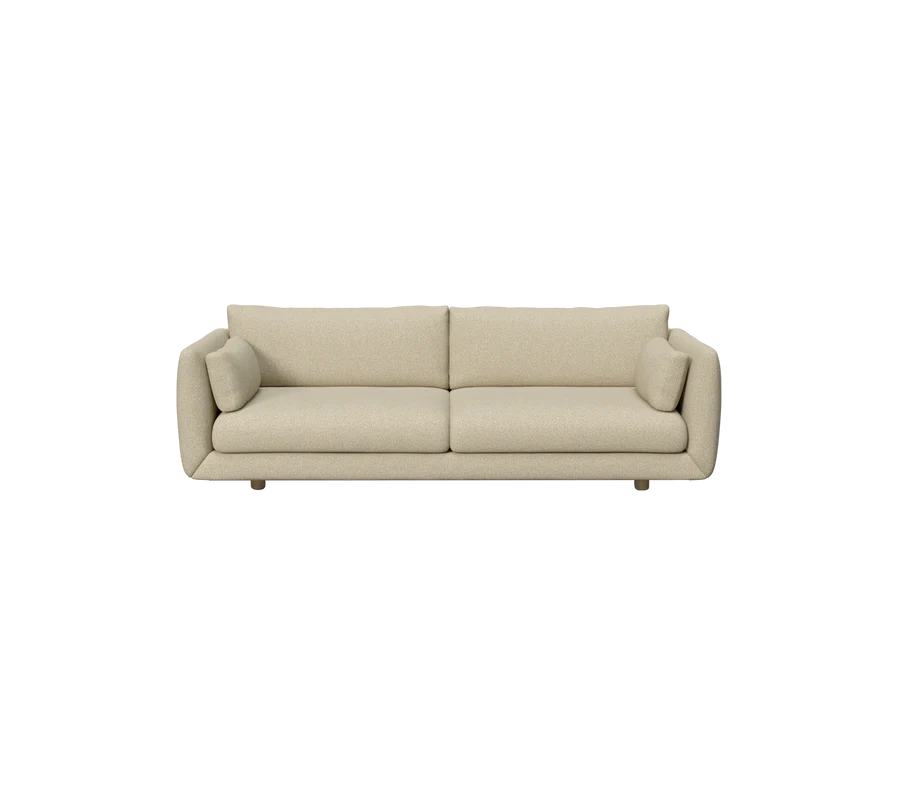 Cane-line Bloom 3-seater sofa w/teak legs