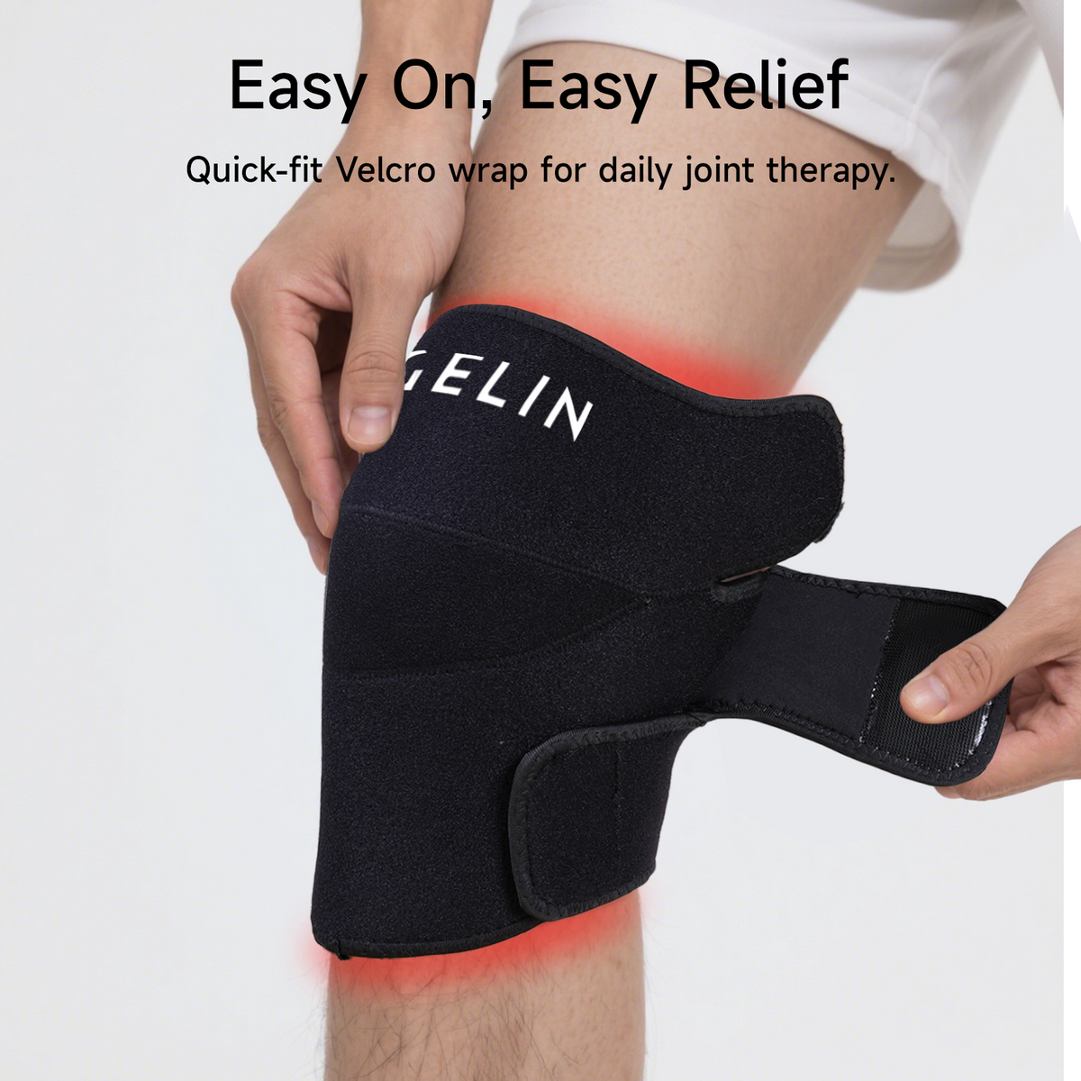 Megelin JointLux Laser+LED Light Therapy Wrap