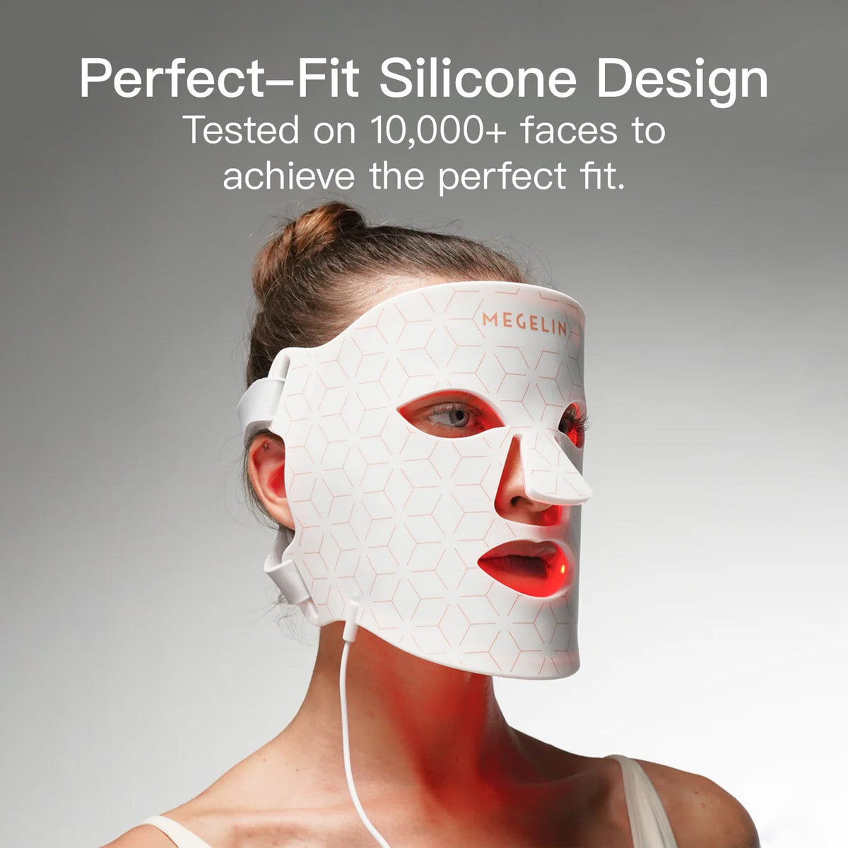 Megelin LED Red Light Therapy Face Mask