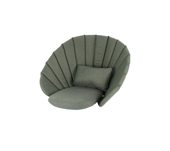 Cane-line Peacock lounge chair/rocking chair cushion set