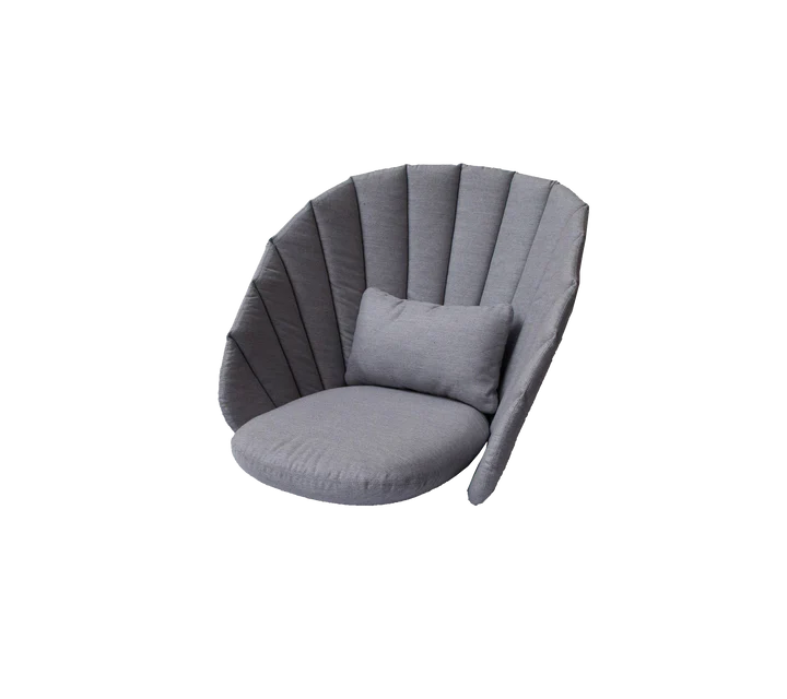 Cane-line Peacock lounge chair/rocking chair cushion set