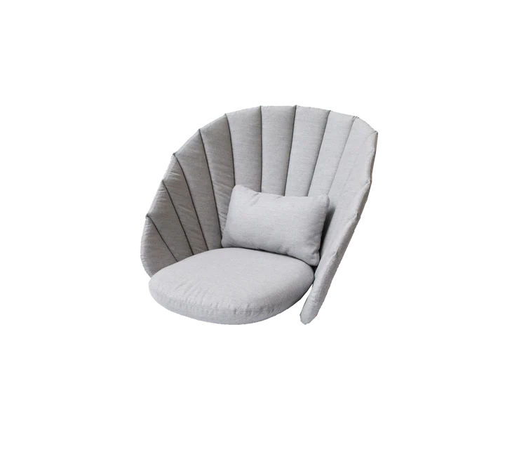Cane-line Peacock lounge chair/rocking chair cushion set