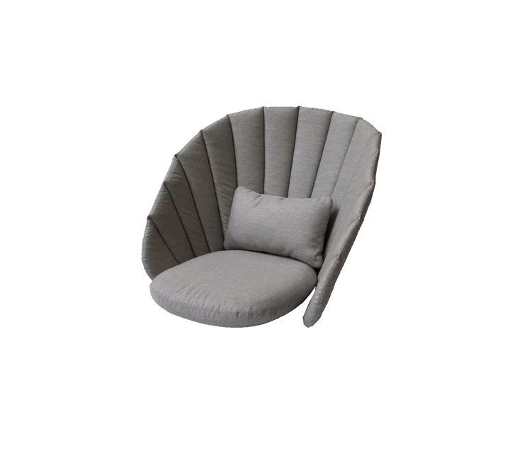 Cane-line Peacock lounge chair/rocking chair cushion set