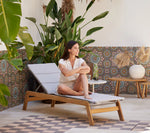 Cane-line Siesta sunbed