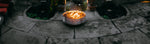 Fire Pit Art Fire Surfer Match Lit NG