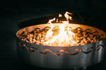 Fire Pit Art Fire Surfer Match Lit NG