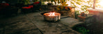 Fire Pit Art Fire Surfer Match Lit NG