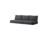 Cane-line Sense 3-seater sofa, Cushion set
