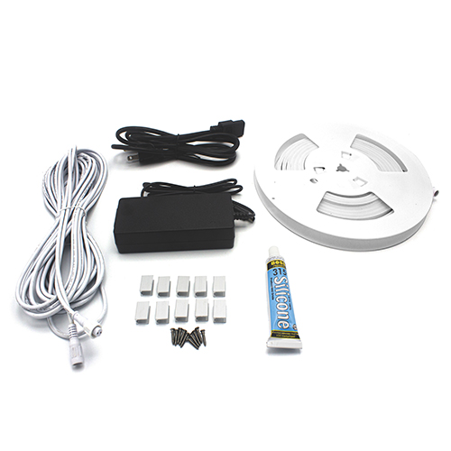 PROSAUNAS Universal Sauna Light Kit with 16-Ft Flexible LED Strip 16FT ON/OFF WHITE LIGHT
