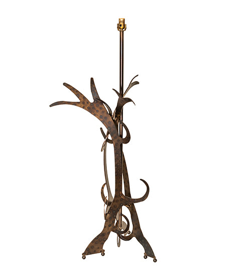 Meyda Lighting 94955 STEEL ANTLER FLOOR BASE