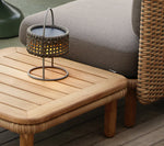 Cane-line Arch coffee table w/teak table top