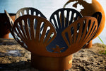 Fire Pit Art Barefoot Beach Wood Burning