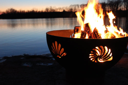 Fire Pit Art Beachcomber Wood Burning