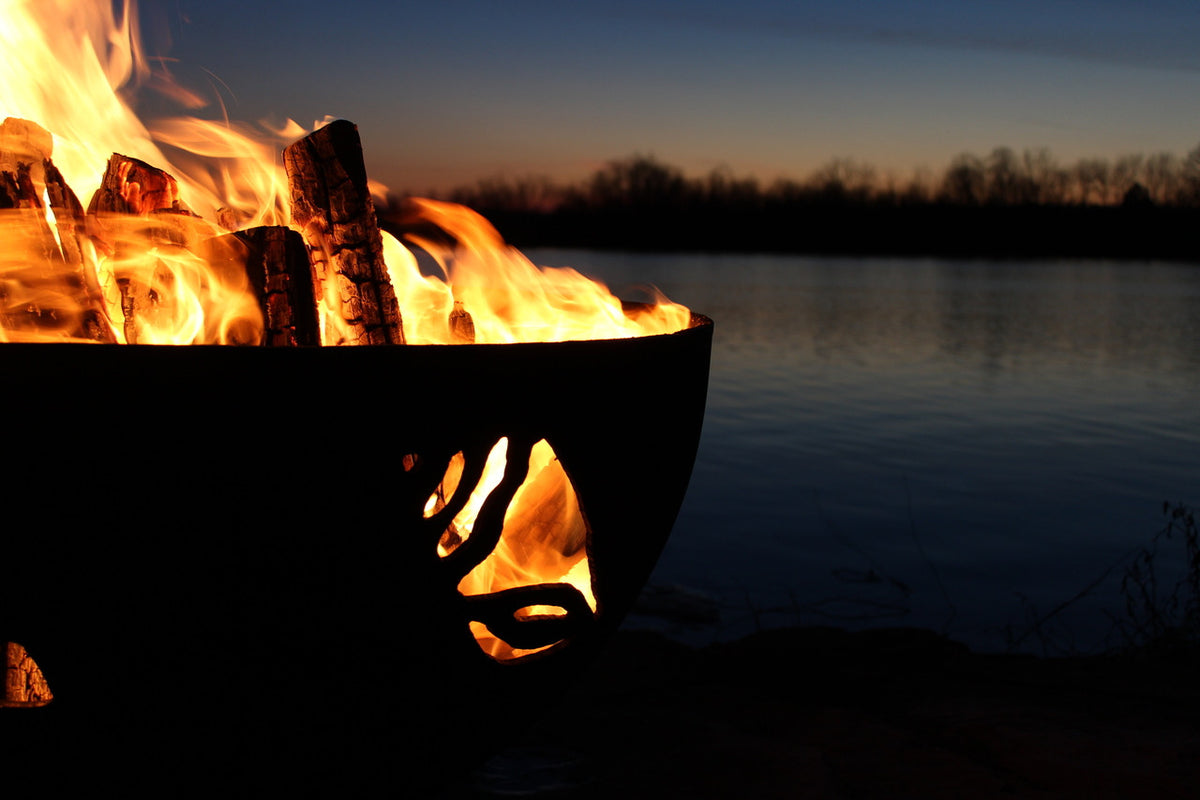 Fire Pit Art Beachcomber Wood Burning
