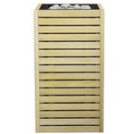 HUUM CORE BK ALDER 11 CORE Series Sauna Heater, Alder Wood Exterior, Up to 10.5kW
