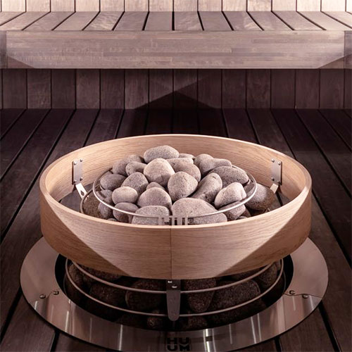 HUUM RAIL HM Safety Rail for HIVE Mini Series Sauna Heaters