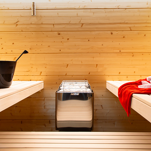 Harvia KIP45W Kip Series 4.5kW Stainless Steel Sauna Heater at 208V 3PH