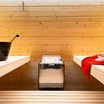 Harvia KIP80W Kip Series 8kW Stainless Steel Sauna Heater at 208V 3PH