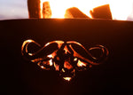 Fire Pit Art Africa's BIG Five Match Lit NG