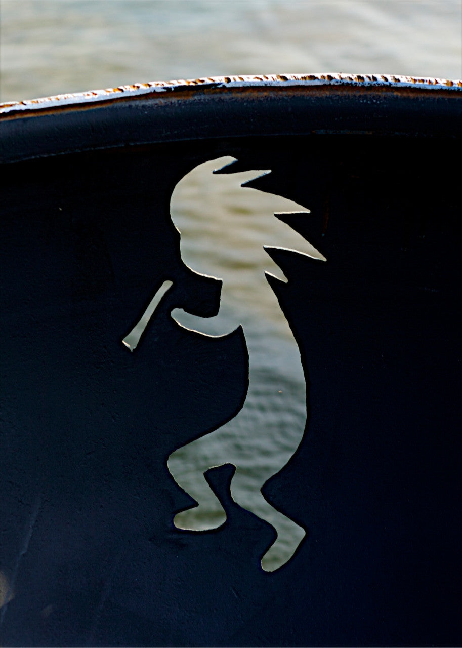 Fire Pit Art Kokopelli AWEIS LP