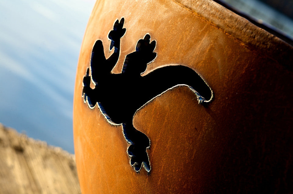 Fire Pit Art Kokopelli AWEIS LP