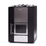 Narvi Kuru Wood-Burning Sauna Stove, Up to 16kW