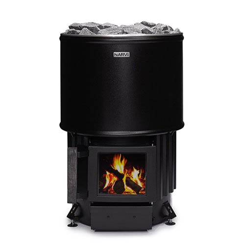 Narvi Luosto Wood-Burning Sauna Stove, 16kW