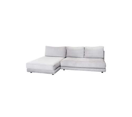 Cane-line Scale 2-seater sofa w/single daybed, right