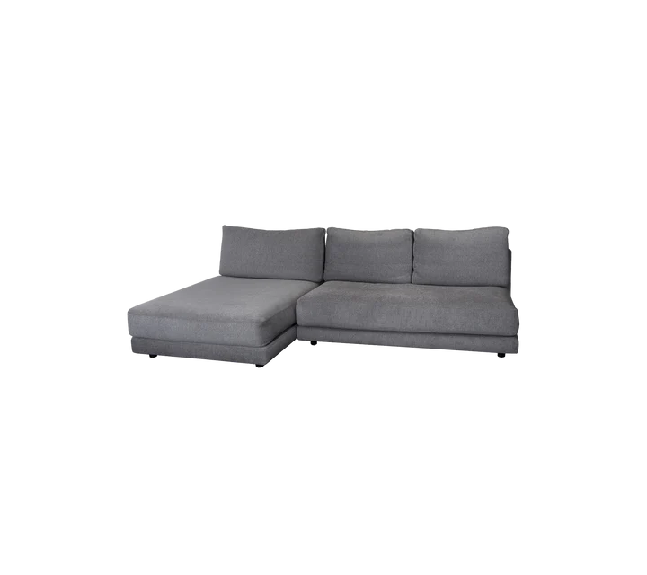Cane-line Scale 2-seater sofa w/single daybed, right