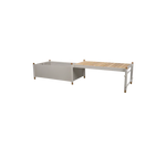Cane-line Sticks bench w/planter