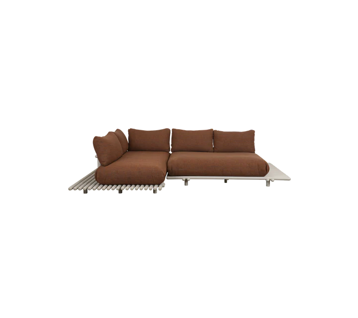 Cane-line Sticks platform, corner sofa