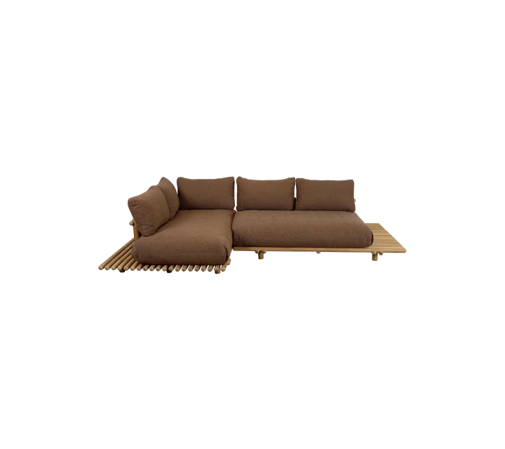 Cane-line Sticks platform, corner sofa