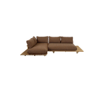 Cane-line Sticks platform, corner sofa