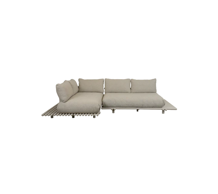 Cane-line Sticks platform, corner sofa