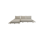Cane-line Sticks platform, sofa w/ chaise lounge