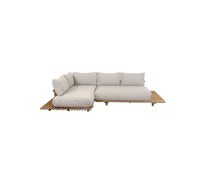 Cane-line Sticks platform, corner sofa