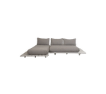 Cane-line Sticks platform, sofa w/ chaise lounge
