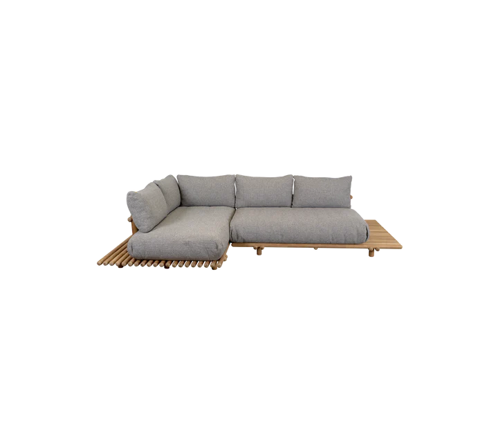 Cane-line Sticks platform, corner sofa